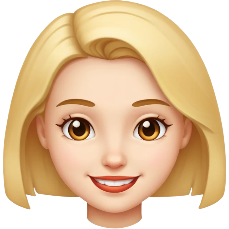 Girl smirking  emoji