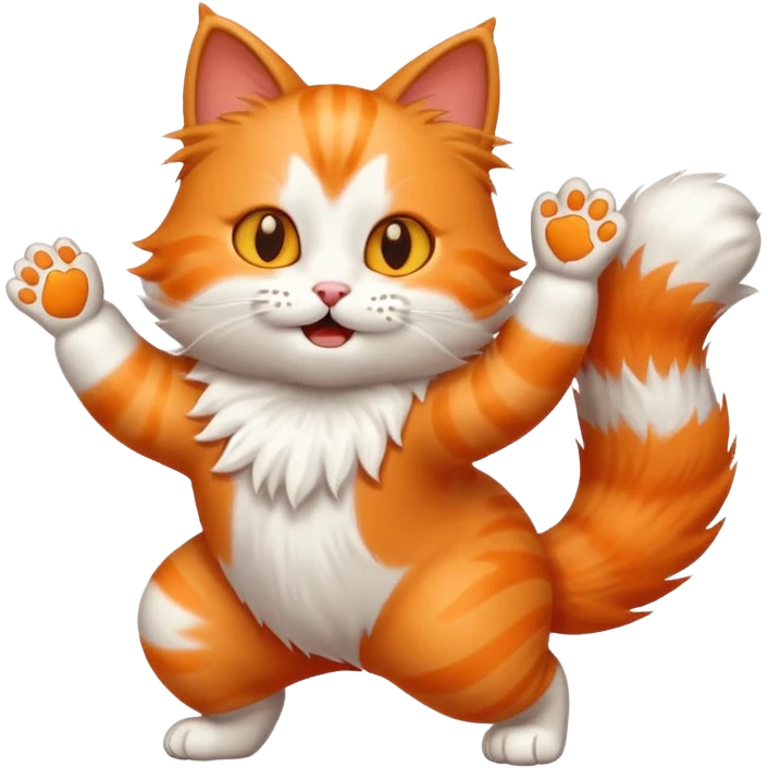 cat dancing emoji