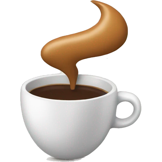 coffee cup that says “begin again” emoji