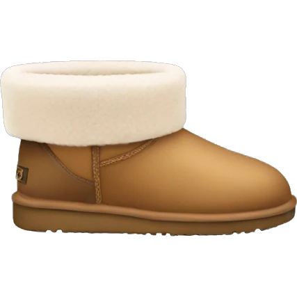 Ugg mini boots emoji