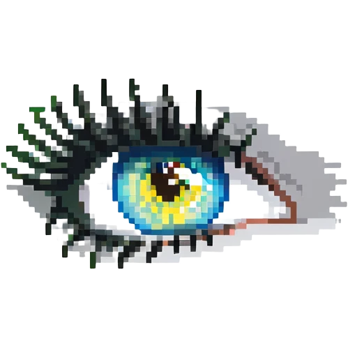 one joined eyelash emoji