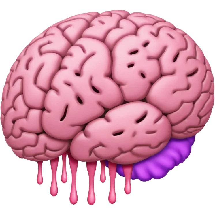 sick brain emoji