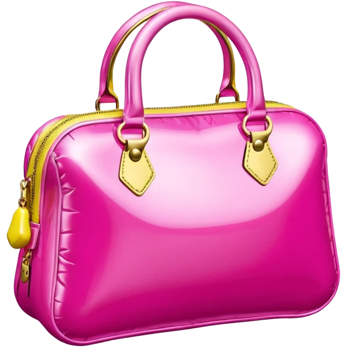   jeff koons inflatable Punk SPAM purse sculpture  emoji