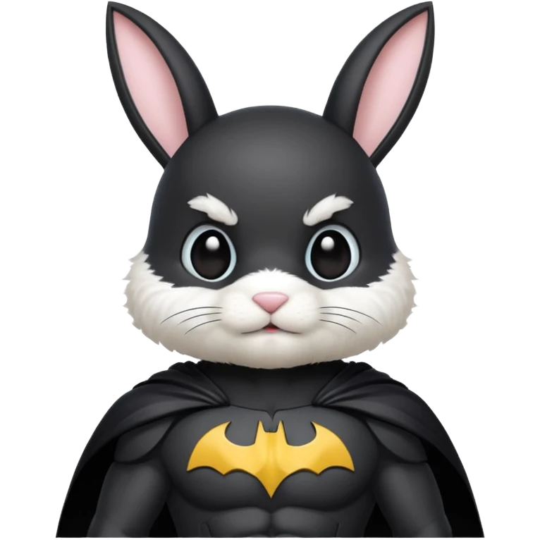 bunny as batman emoji