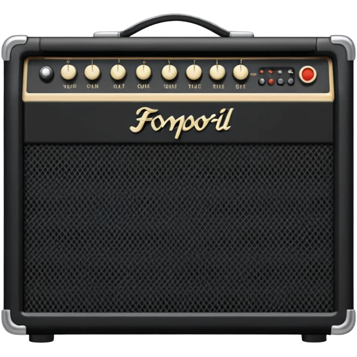 electric guitar amplifier emoji