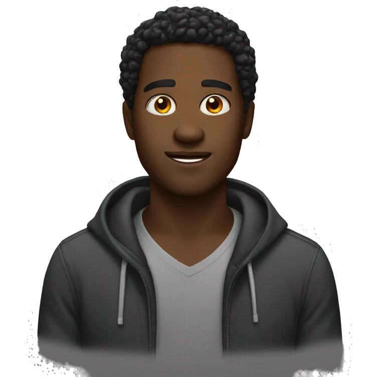 Black dude  emoji
