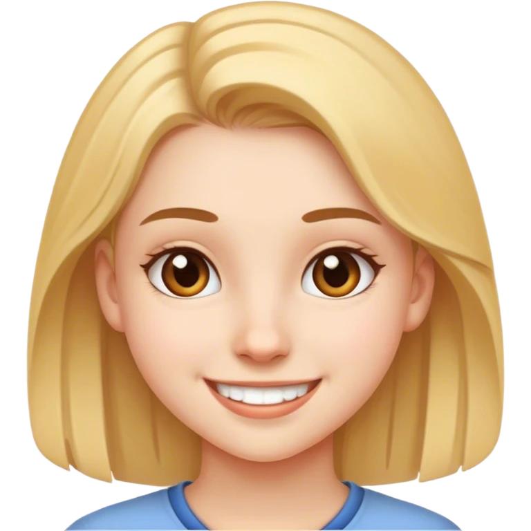 Old teenager girl  emoji