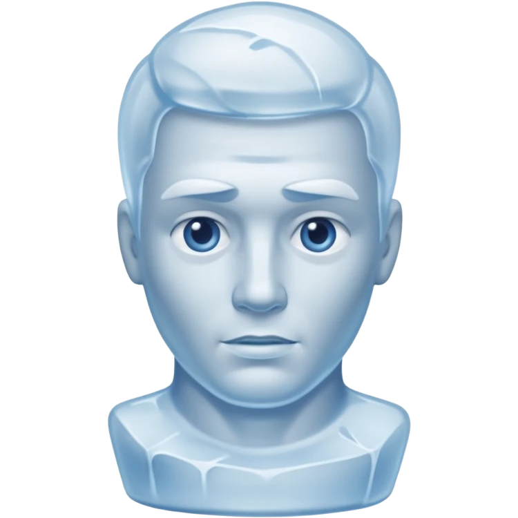 ice Sculpture man emoji