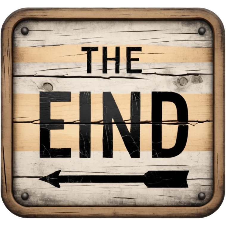 THE END emoji