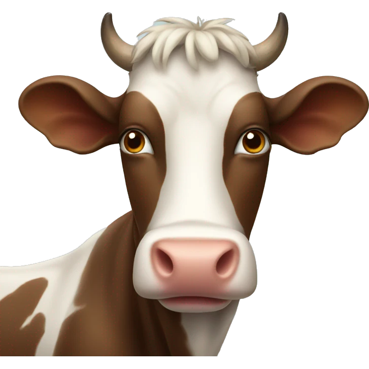 Cow alie emoji