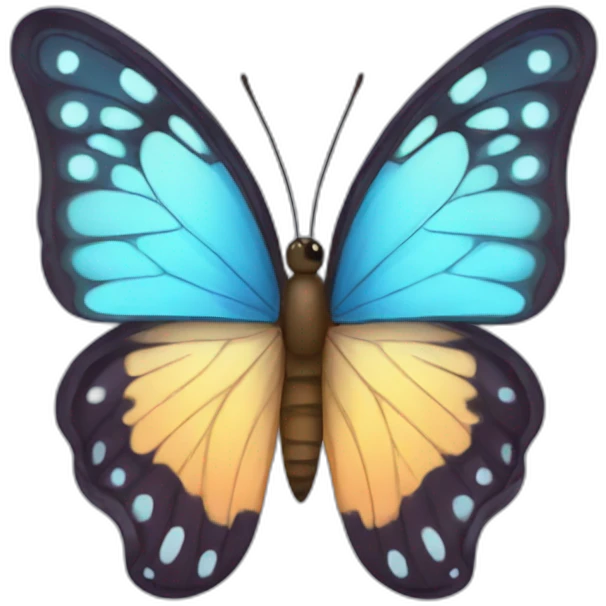 cute butterfly emoji