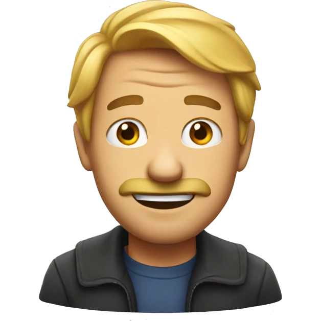 Funny man emoji