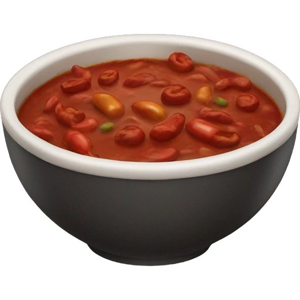 Bowl of chili emoji