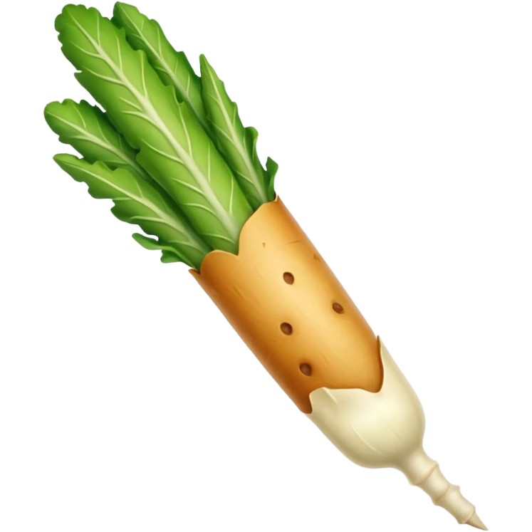 Drum stick vegetable emoji