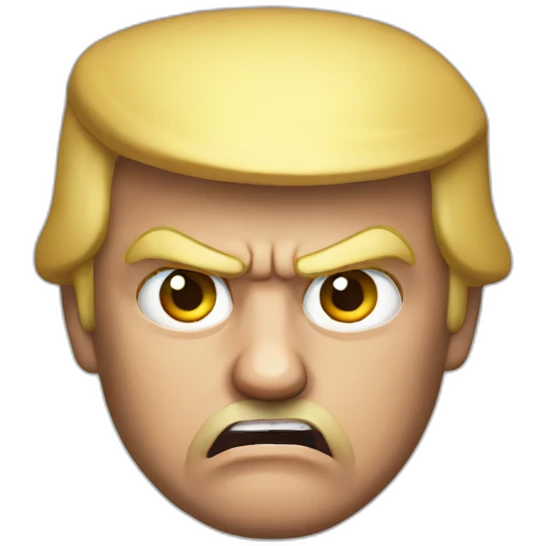 Angry-Donald-Trump emoji