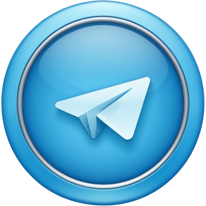 Create telegram blue check mark emoji