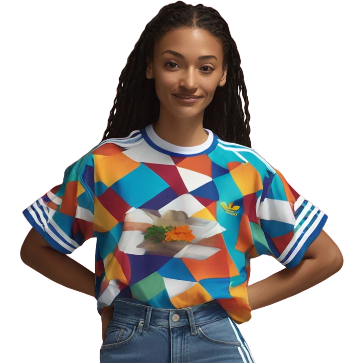 90s retro adidas shirt emoji