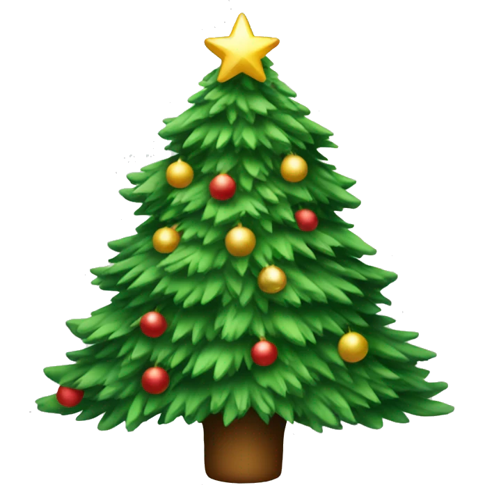 Christmas tree emoji