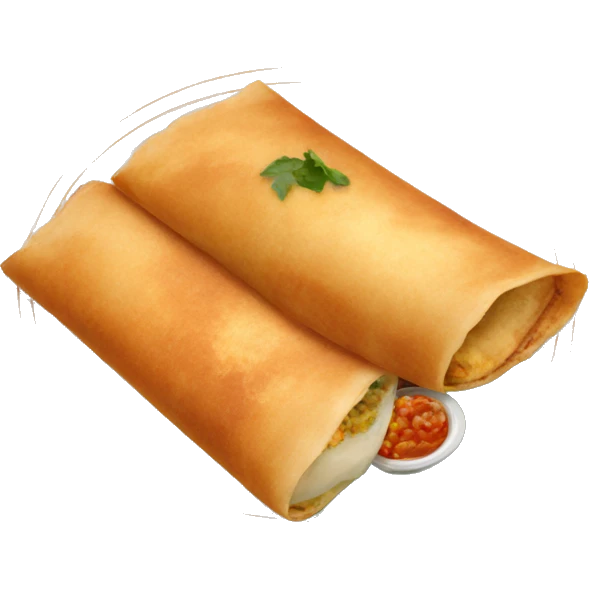 dosa south indian dish emoji
