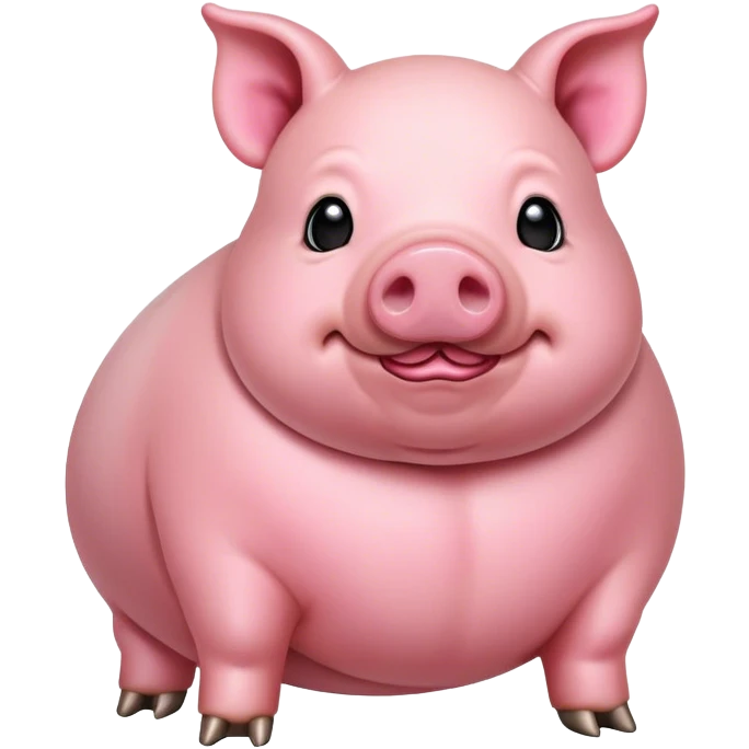 Pot belly pig emoji