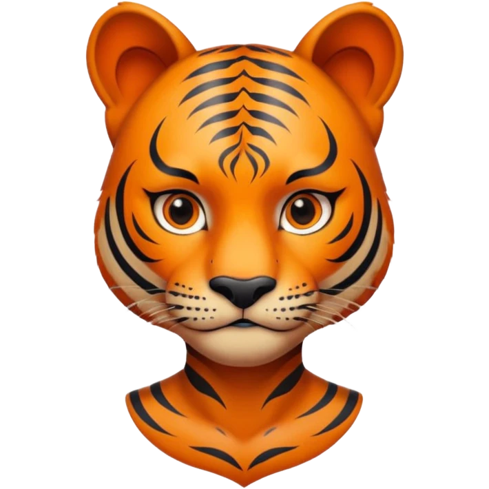 a tatoo tiger emoji