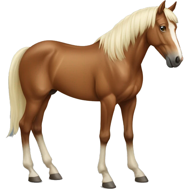 full body horse emoji