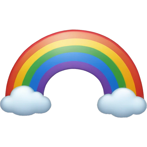 Rainbow emoji