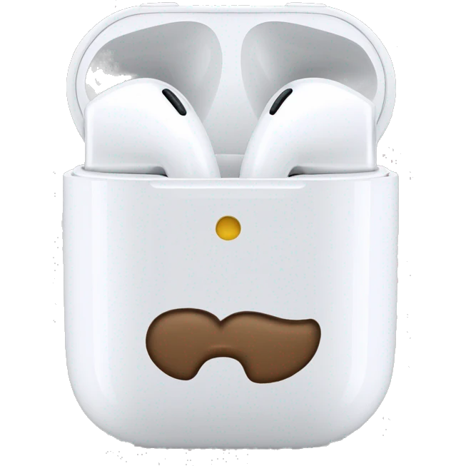 Dirty airpods emoji