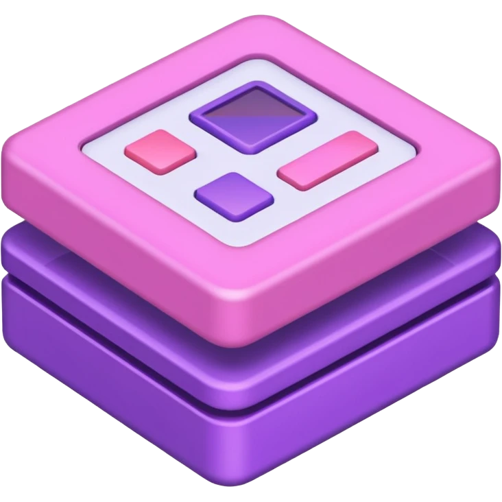 hardware and sofrware infrastructure emoji pink and purple pastel emoji