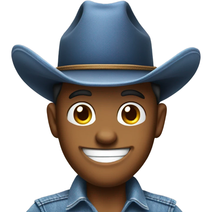 Cowboy w thumbs up emoji