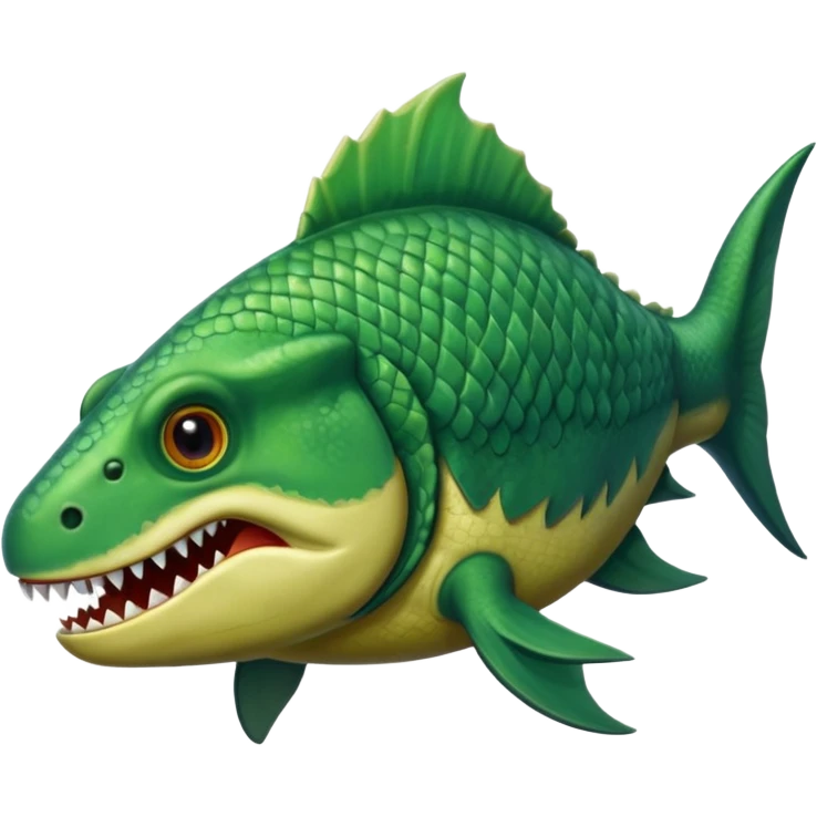 dinosaur fish emoji