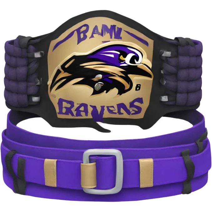 Ravens belt emoji
