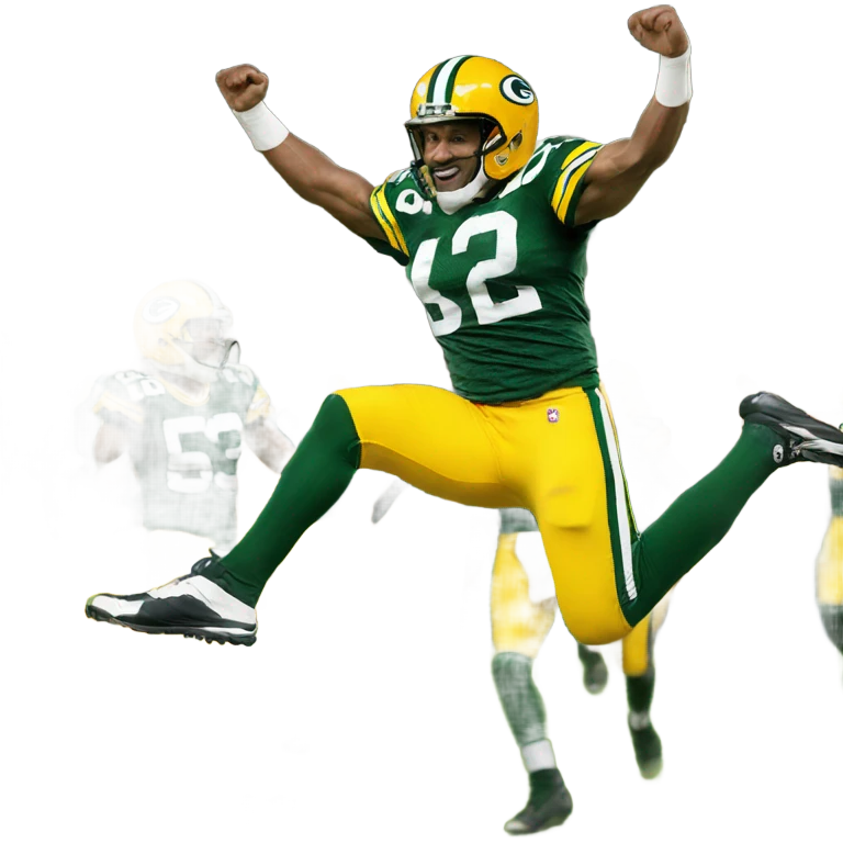 Green Bay packers winning dance emoji
