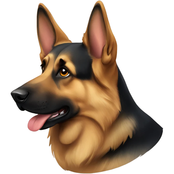 German shepherd emoji