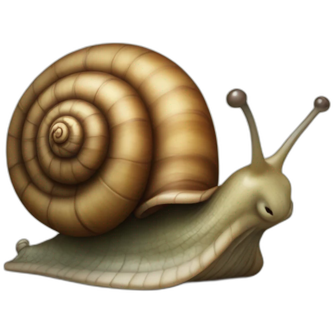 old snail emoji