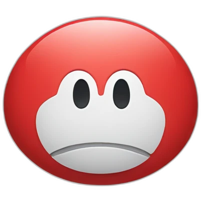Doraemon in red emoji
