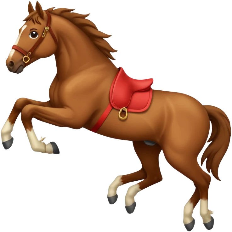 horse jumping emoji