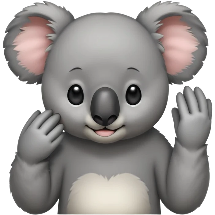Koala face palm  emoji