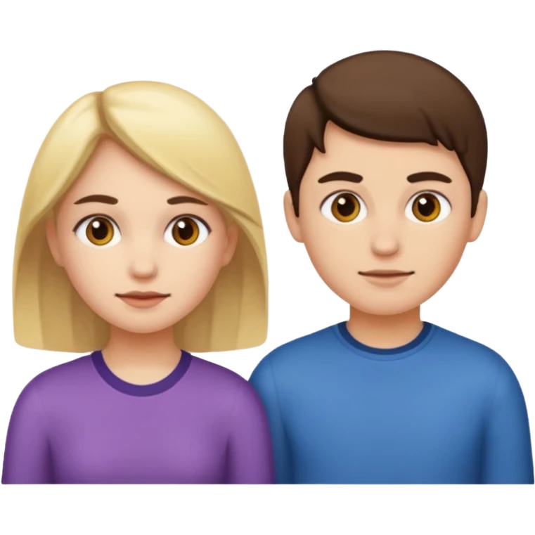 Une fille est un garçon dans me style des émojie normal emoji