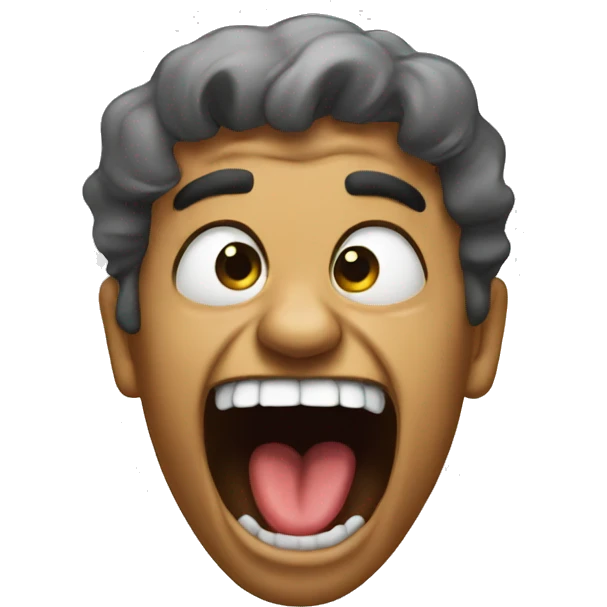 mad tongue emoji
