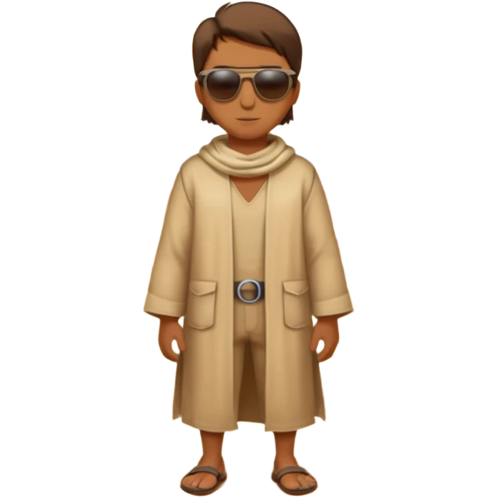 person living in dessert emoji