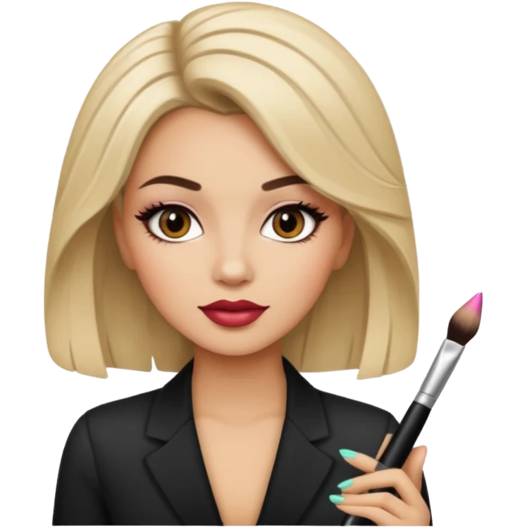 Salon owner a girl emoji