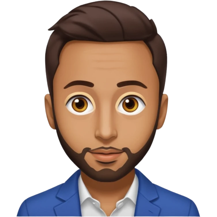 Anwar Jibawi dark brown hair emoji