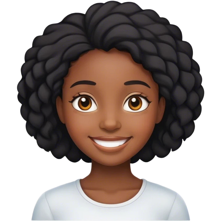 Grily girl  emoji