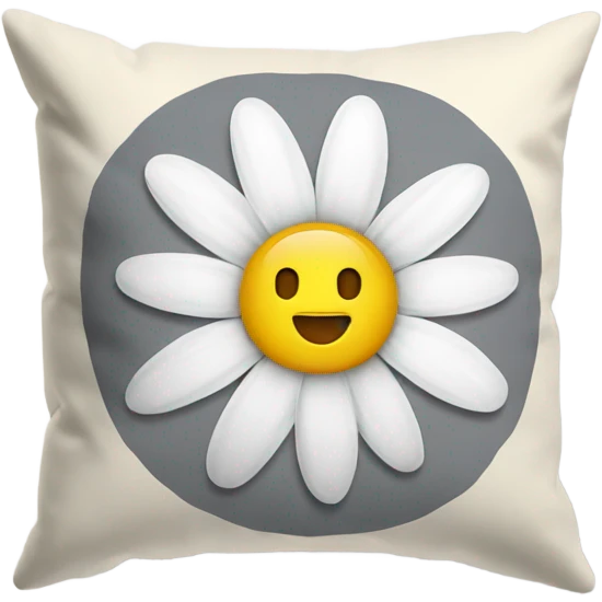 Daisy pillow emoji