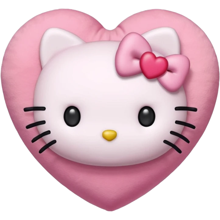 ✨hello kitty heart emoji