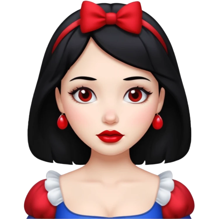 Snow white emoji