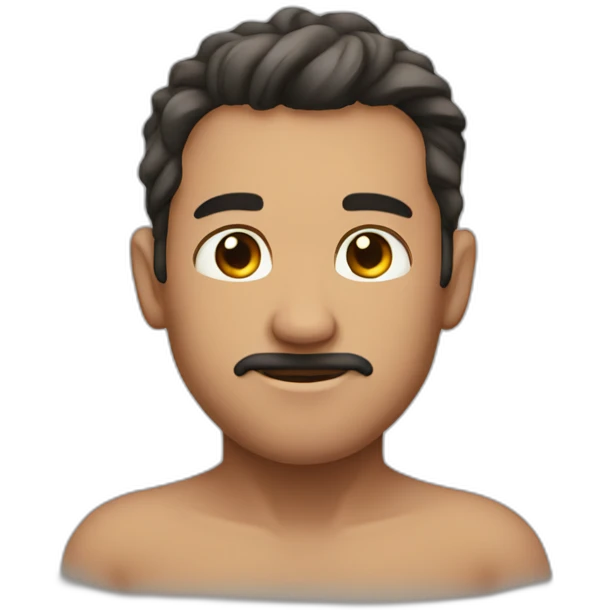 male boobs emoji