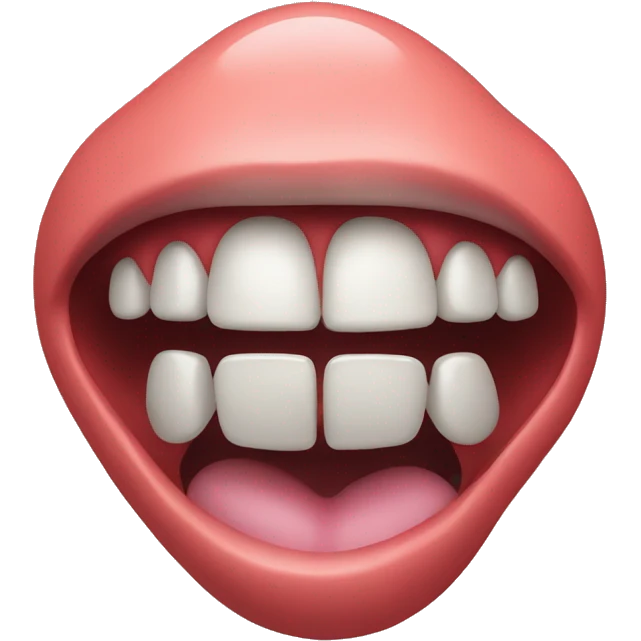 Tongue flipped up  emoji