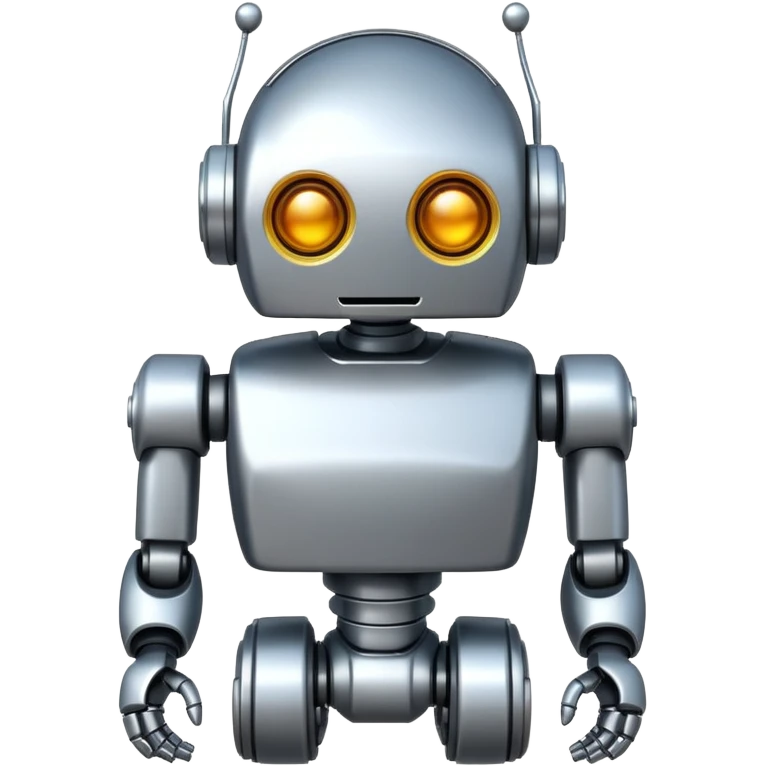 Cool robot emoji